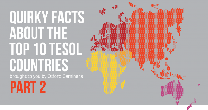 Top 10 TESOL Countries Quirky Facts