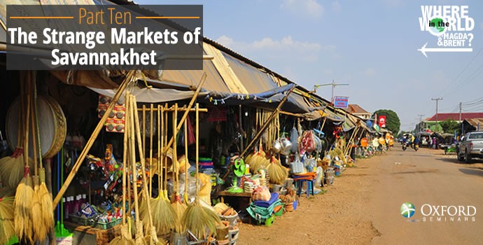 The markets of Savannakhet, Laos