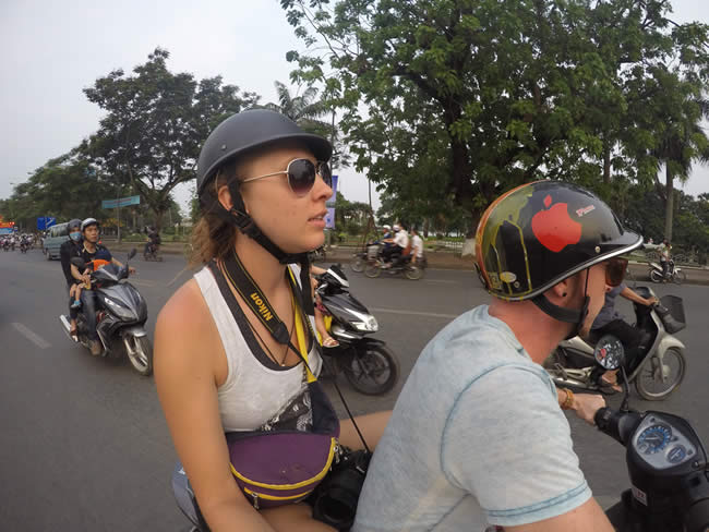 Motorcycle picture in Vietnam