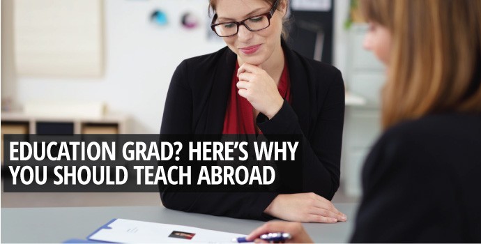 Education Grad? Gain Experience Teaching abroad