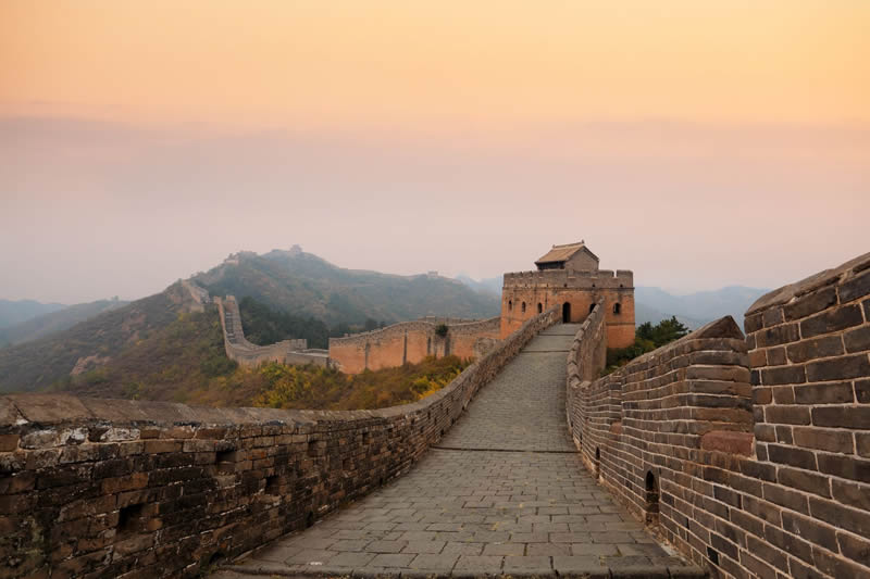 the Great Wall of China