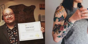 Our grad talks about tattoos & teaching English in China – Video