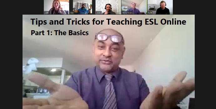 Tips and Tricks for Teaching ESL online