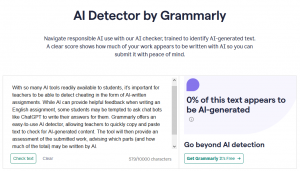 Source: www.grammarly.com/ai-detector