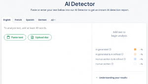 Source: quillbot.com/ai-content-detector