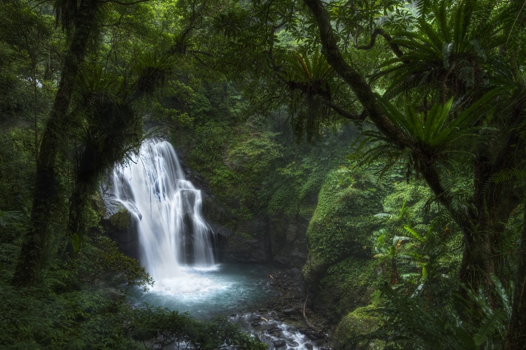 Neidong Waterfall, Taipei. Photo by Kah-Wai Lin on Flickr