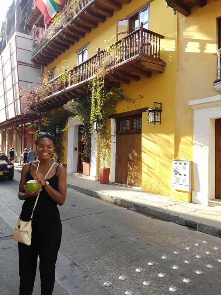 Exploring the streets of Cartagena, Colombia