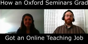 How an Oxford Seminars Grad Got an Online Teaching Job [Video]