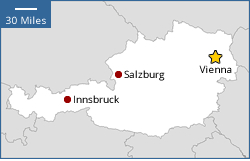 Map of Austria