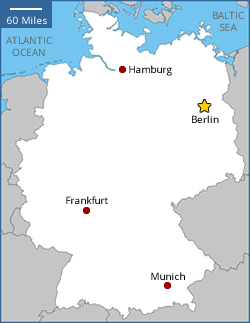 Map of Germany