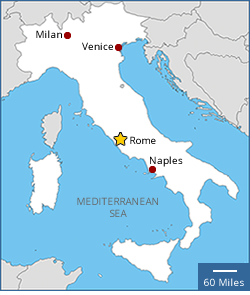 Map of Italy