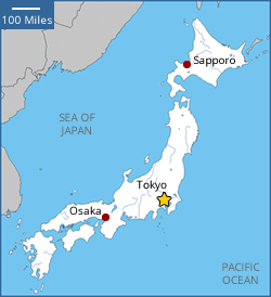 Map of Japan